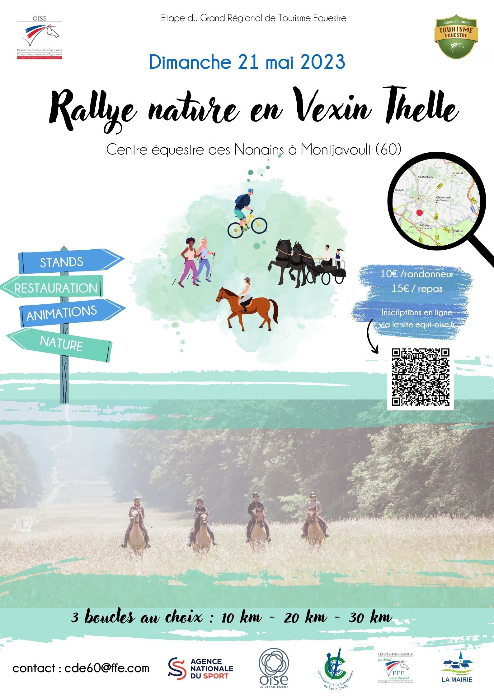 Rallye nature en Vexin Thelle