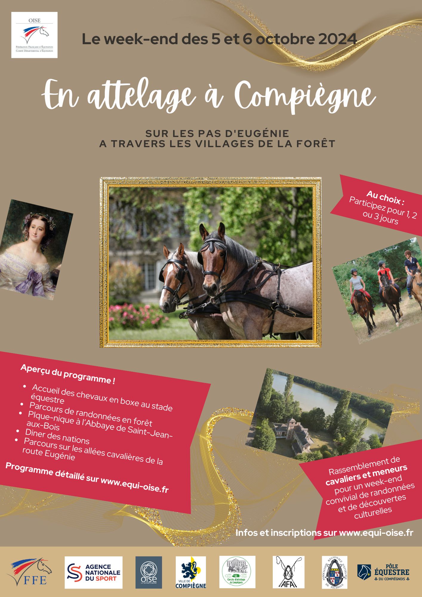 En attelage « Sur les pas d&rsquo;Eugénie »